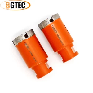 2pcs 35mm Welded Diamond Drilling Core Bits Wet Cut Marble Granite 5/8-11 Drill - Picture 1 of 9
