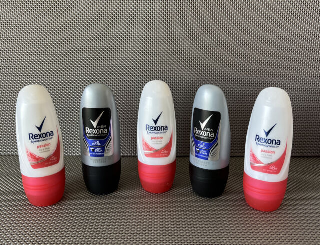 Rexona Deodorant Women Roll-On Stick Anti perspirant Men 25ml.x3 Motionsense