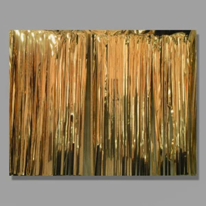 Rose Gold Metallic Fringe - Picture 1 of 1