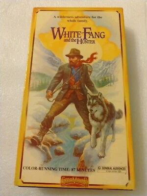 VHS, Video Movie, White Fang and the Hunter, Robert Wood G Wilderness Adventure  - Image 1 of 4