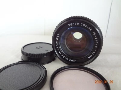 Objetivo macro zoom Super Cosina 70-210/4,5-5,6 para Canon de Japón excelente estado 2024 Foto 1 de 4