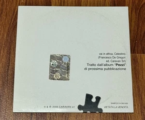 FRANCESCO DE GREGORI VAI IN AFRICA CELESTINO CD SINGLE PROMO RARO - Picture 1 of 4