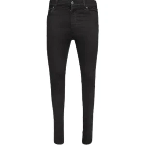 Pantalones de mezclilla Amiri Slim Fit MA Track negros Od - Imagen 1 de 4