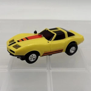 Vintage Slot Car Camaro Yellow Corvette Untested! As Is! - Picture 1 of 10