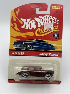 Hot Wheels Chevy Nomad Classics Car #16 of 25 Series 1 Dark Red Spectraflame - Picture 1 of 4