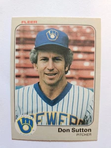1983 FLEER DON SUTTON #47 NM - Picture 1 of 1