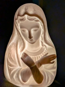 Vintage Rubens Originals Japan weiße Madonna 6" Jungfrau Maria Arbeitslicht neuwertig - Bild 1 von 17