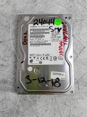 HITACHI HDS721032CLA362 0F13652 Hard Drive 320GB 3.5" SATA SEE NOTES - Image 1 of 2