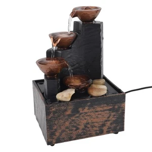 HG USB Tabletop Water Fountain Wealth Attracting Feng Shui Running Water - Picture 1 of 12
