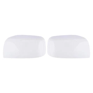 1paar Außenspiegel Spiegelkappe Abdeckung Kappe passt für Nissan Rogue wo - Picture 1 of 4