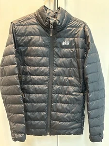 REI Puffer Down Jacket, Black, Youth XL (18) - Picture 1 of 4