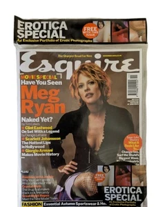 Esquire Magazine November 2003 Meg Ryan + Erotica Special, Still Sealed - Picture 1 of 5