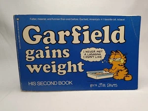 Garfield Gains Weight Vol. 2: His Second Book by Jim Davis 1981, Trade Paperback - Picture 1 of 2