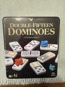 Cardinal Classics Double Fifteen Dominoes Set - Picture 1 of 2