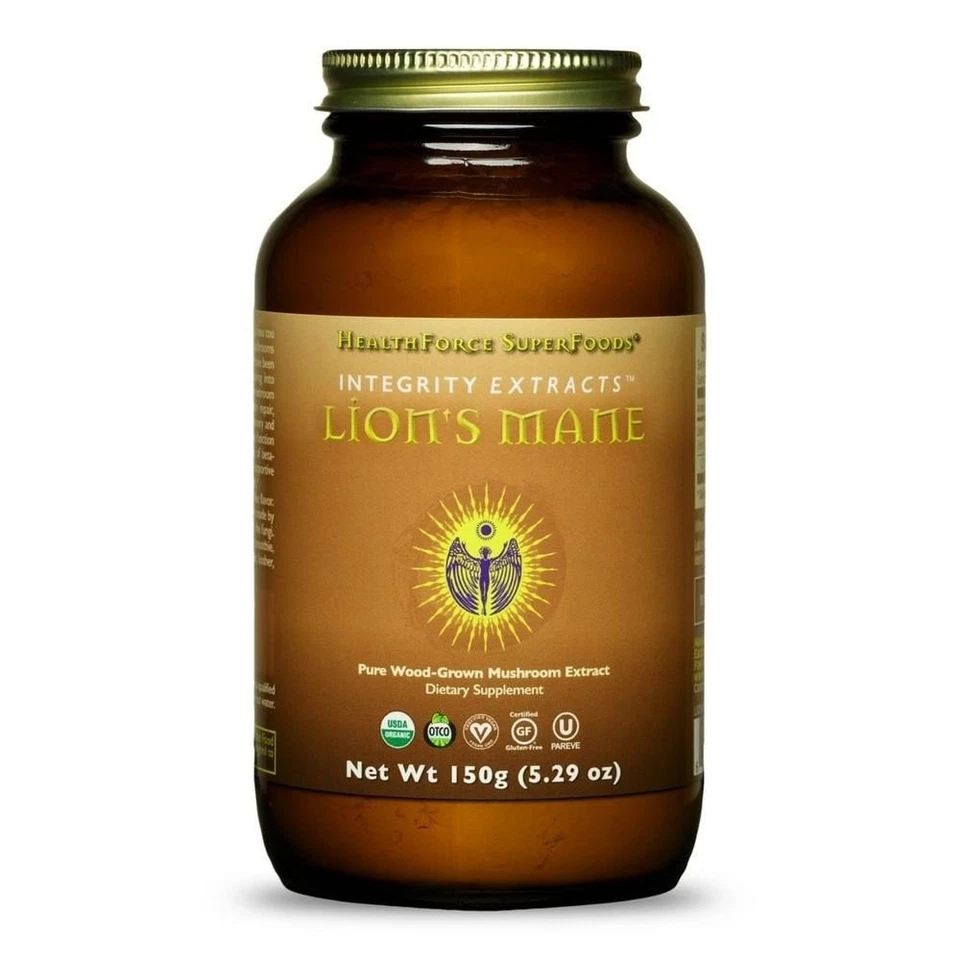 Pó HealthForce Superfoods Integrity Extracts Lion's Mane 150 g - Imagem 1 de 1