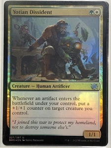 1x Yotian Dissident | FOIL | The Brothers' War | MTG Magic Cards - Picture 1 of 2