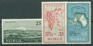 Noruega 1957 Año Geofísico Mapas 411/13 MNH. - Imagen 1 de 1