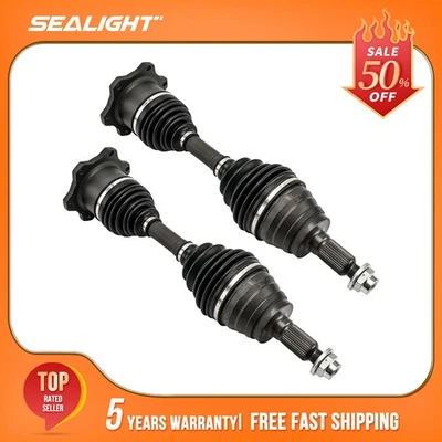 2x Eje delantero CV para Chevy Silverado 2001 2002-2010 y GMC Sierra 2500 HD Foto 1 de 4