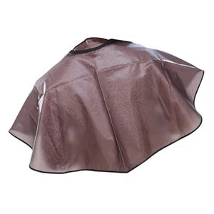 2 Piezas Mantón de Aceite Impermeable Barbero Capa Salón Calzoncillo Capa Atrapapelos - Imagen 1 de 11