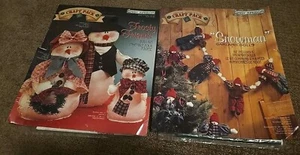 2-Pack DAISY KINGDOM Frosty Friends Doll Kit & Snowman Garland Dolls Kit - NEW - Picture 1 of 6