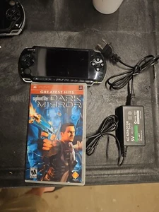 Sony PSP-3001 Playstation Portable Console Black w/ Game tested!! U3 - Picture 1 of 10