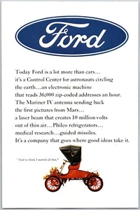 1966 Ford Is A Lot More Than Cars It's A Control Center For Astronauts Print Ad - Picture 1 of 1