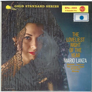Single Mario Lanza, the loveliest night of the year, RCA 1959 VG+ - Foto 1 di 2