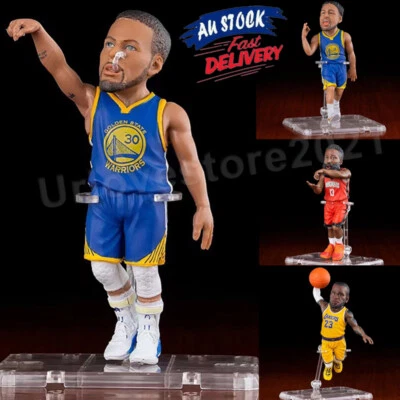 NBA FMVP Stephen Curry 13cm Action Figure Golden State Warriors 30 Figures Gift - image 1 of 4