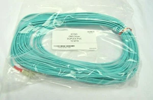 ST/SC OM3 50um DUPLEX PVC 15 MTR LWL Patchkabel OFNR-FT4 3.0 50/125 - Bild 1 von 2