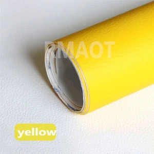 Vinyl Faux Leather Fabric Repair Patch Self-Adhesive Kit for Car Seat Sofa Couch - Picture 1 of 8