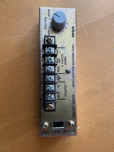Orban Optimod NRSC MONITOR ROLLOFF FILTER ACC-023 - Zdjęcie 1 z 1