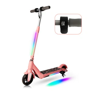 Elektroroller Blau Für Kinder ab 6 Jahren LED Elektro Scooter 15km/h E Roller-DE - Bild 1 von 9