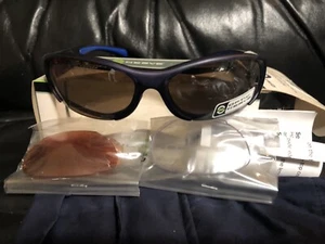 Optic Nerve Sequencer 2-Lens Interchangeable Half Frame Lightweight Sunglasses, - Picture 1 of 12