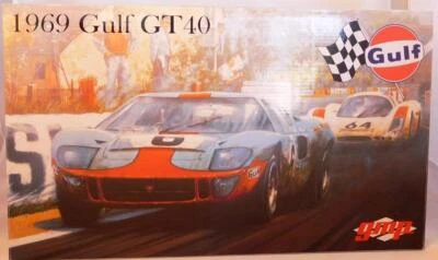 GMP Ford 1969 Gulf GT40 MK1 #6 24 Hour LeMans Scale 1:12 Model 12073 Limited Ed. - Image 1 of 4