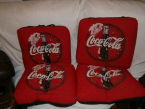 Almohadas almohadas almohadas cojín silla Coca-Cola COKE vintage de 15" x 15" - Imagen 1 de 5