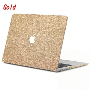 Hot Sparkle Bling Shiny Hard Glitter Cut Out Case Cover For New Macbook Pro Air - Picture 1 of 18