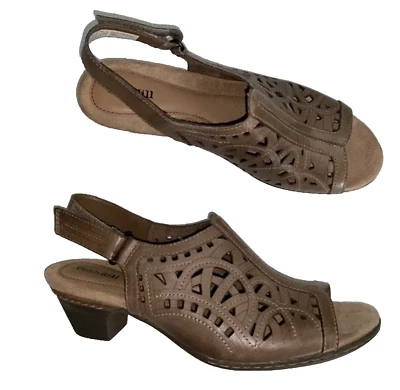 Sandalias de tacón midi Cobb Hill nuevas talla 8,5 recortes Foto 1 de 4