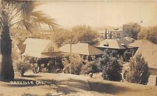 Oroville California 1909 RPPC Real Photo Postcard View Of Houses