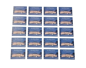 1999 THE WHITE HOUSE 20 Briefmarken 33c selbstklebendes Souvenir USPS - Bild 1 von 1