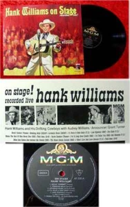 LP Hank Williams On Stage (alte deutsche MGM Pressung) - Picture 1 of 1