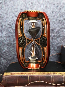 Temporizador de arena Ebros Past Present Future Time Warp Steampunk Gearwork Sandtimer - Imagen 1 de 5