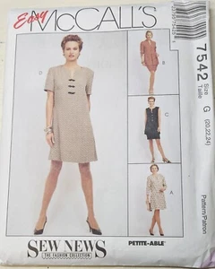 KLEID Jacke ROCK Weste Muster Damen TEENAGER Gr. 20 - 22 - 24 - Bild 1 von 2