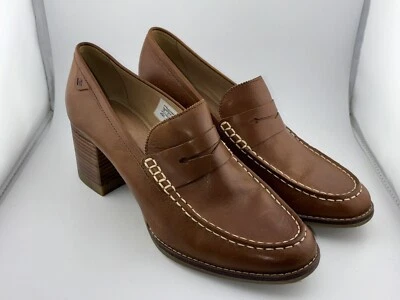 Sperry Women's Size 10 Seaport Penny Heels Tan Shoes Brown Casual Work STS86537 - Image 1 of 4