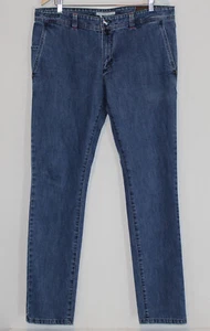 Domenico Vacca Italy Mens Slim Skinny Fit Stretch Denim Cotton Jeans Men 38-35 - Picture 1 of 10