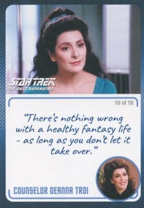 Star Trek TNG Archives & Inscriptions 7 Counselor Deanna Troi Variation 16 of 18
