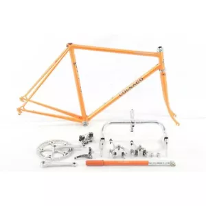 COLNAGO SUPER Chromoly Road Bike Frame 100/126mm Free Shipping From Japan - Picture 1 of 9