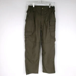 5.11 Tactical Mens Pants 30 X 29 Green Cargo Ripstop Workwear Hiking - Picture 1 of 12