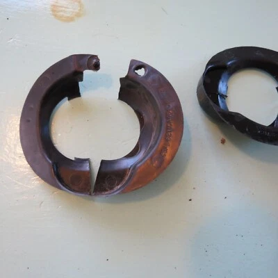 Original 1968 Ford Galaxy columna de dirección plástico base cubierta Mercury Prefect Foto 1 de 4