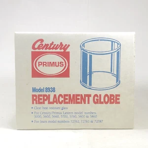 Nuevo de Lote Antiguo Century Primus 8938 Linterna Globo 4 1/4 pulgadas Diámetro Exterior 3 7/8 pulgadas Alto - Imagen 1 de 4