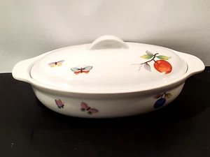 Andrea by Sadek Fruit & Butterfly Oven To Table Cookware Casserole 7235 Retired - Picture 1 of 13